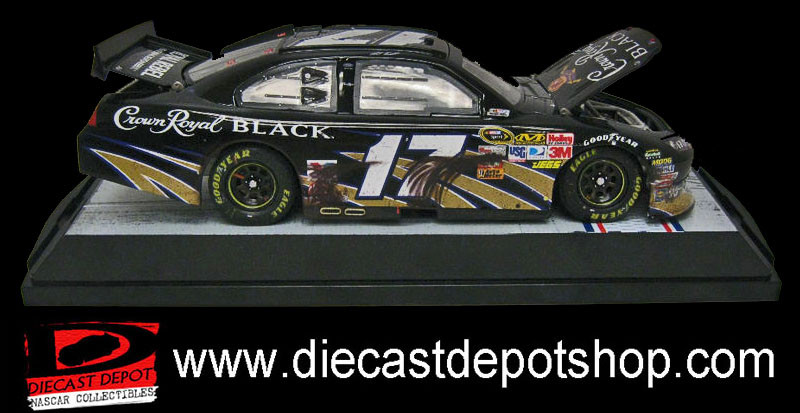 MATT KENSETH 2011 TEXAS WIN RACED VERSION CROWN ROYAL BLACK 1/24
