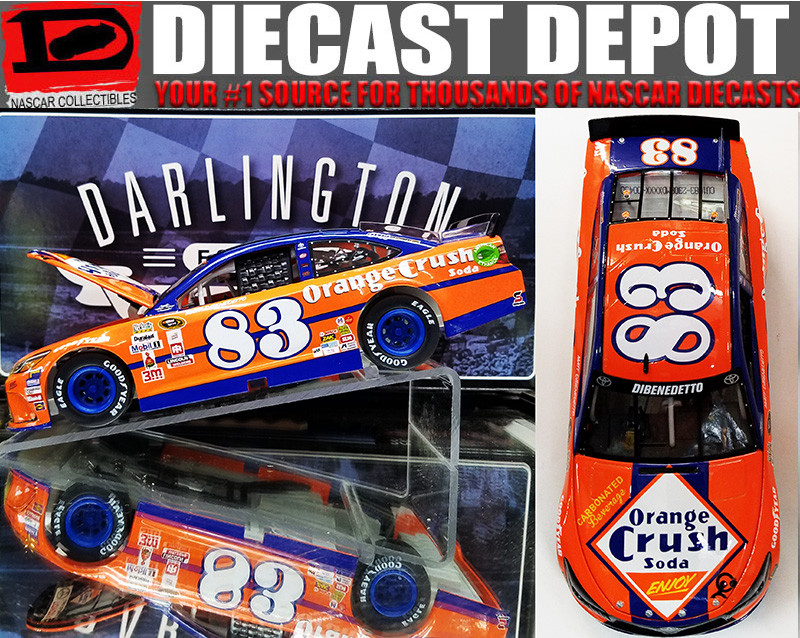 MATT DIBENEDETTO 2016 DARLINGTON THROWBACK ORANGE CRUSH RETRO 1/24