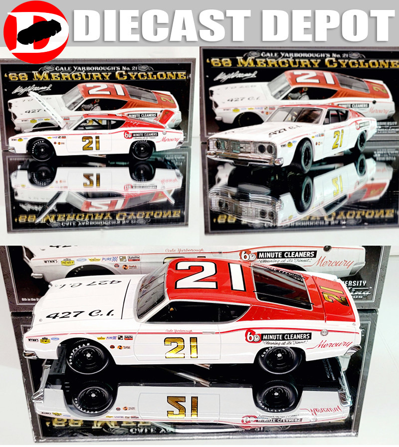 CALE YARBOROUGH 1968 MERCURY CYCLONE 1/24 UNIVERSITY OF RACING
