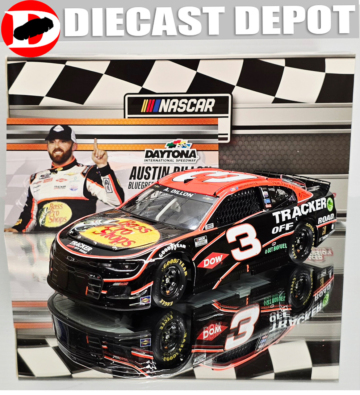 AUSTIN DILLON 2021 DUEL WIN DAYTONA RACED VERSION #3