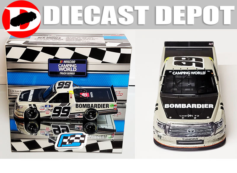 BEN RHODES 2021 DAYTONA WIN RACED VERSION BOMBADIER 1/24 ACTION