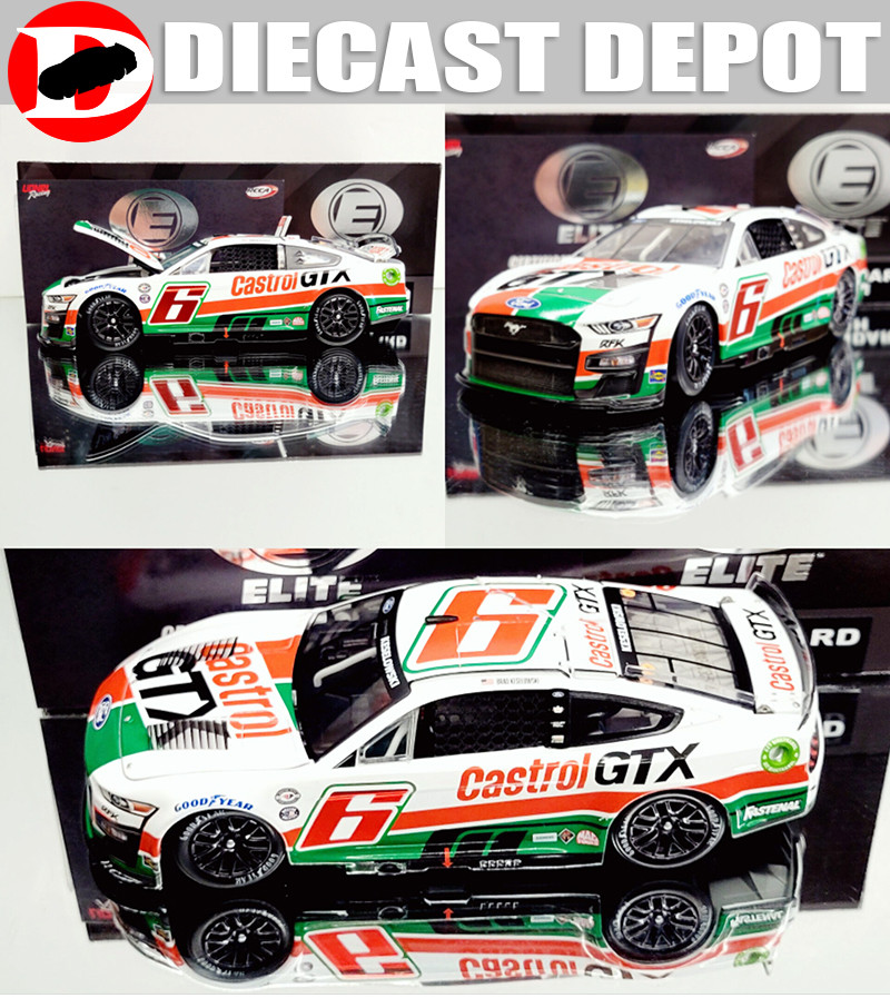 BRAD KESELOWSKI 2023 DARLINGTON RETRO CASTROL THROWBACK #6 MUSTANG