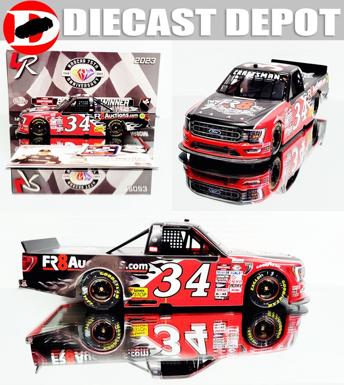 Ricky Rudd Tide 10 Ford Thunderbird NASCAR Racing Champions