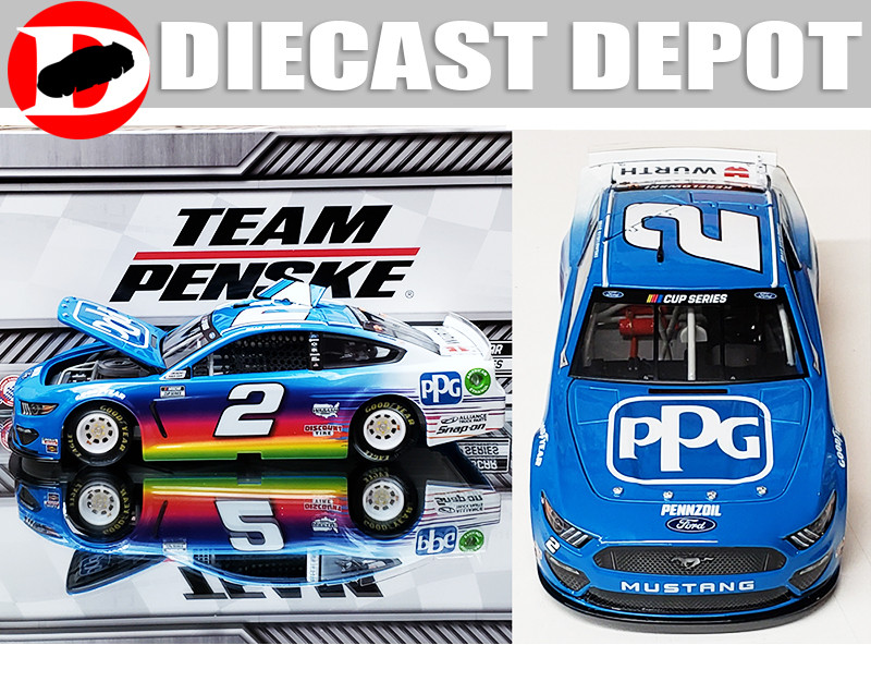 BRAD KESELOWSKI 2020 PPG #2 MUSTANG 1/24 ACTION COLLECTOR SERIES