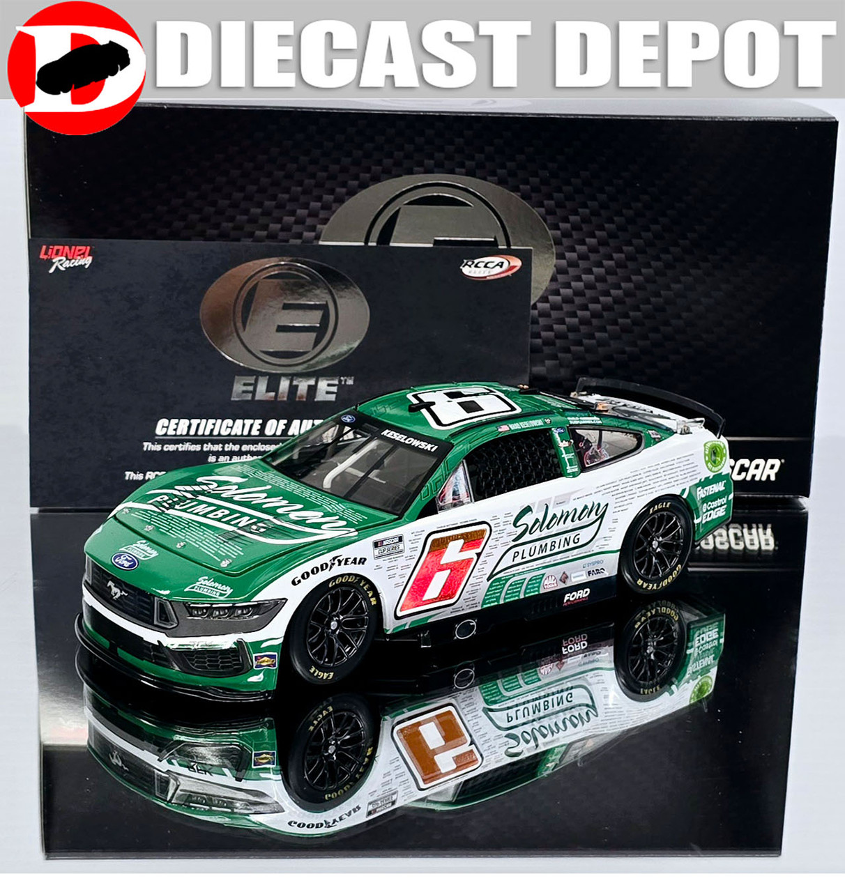 BRAD KESELOWSKI 2024 SOLOMON PLUMBING SALUTE TO VETERANS 1/24