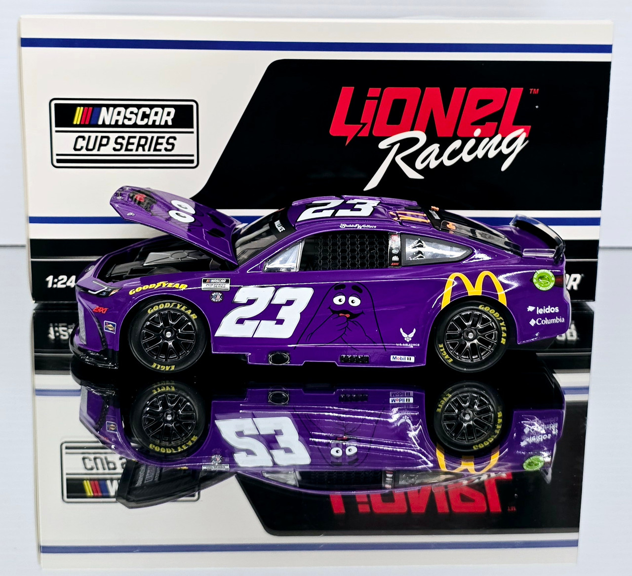 BUBBA WALLACE 2024 MCDONALDS GRIMACE 1/24 ARC DIECAST