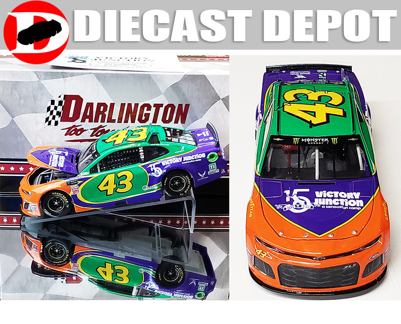 BUBBA WALLACE 2019 DARLINGTON RETRO VICTORY JUNCTION (ADAM PETTY