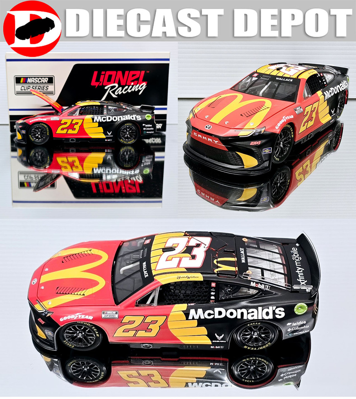 BUBBA WALLACE 2024 MCDONALDS 1/24 ARC DIECAST