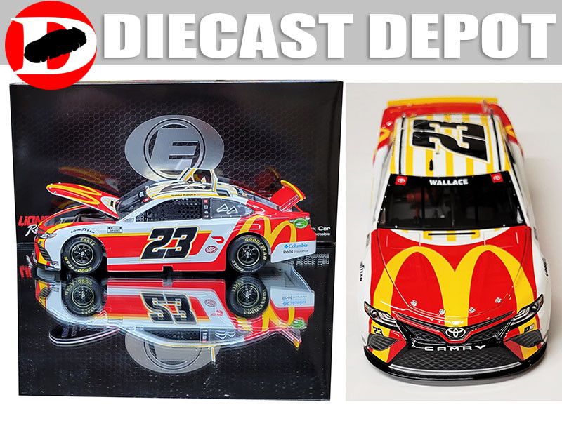 ミニカー 1/24 NASCAR Bubba Wallace 23 McDonald's bubba-wallace-2021-mcdonalds-