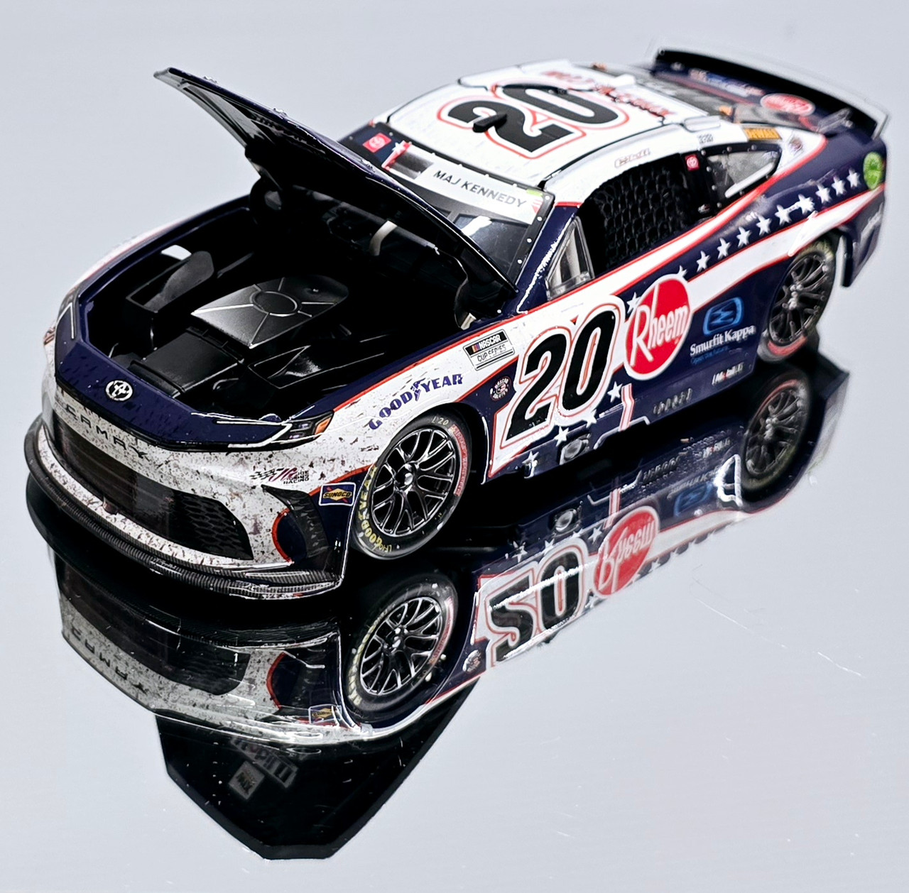 Modellino NASCAR 1:24 Lionel - Christopher Bell #20 Rheem, Vincitore Charlotte 2024, Diecast Da Collezione