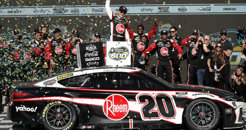 CHRISTOPHER BELL 2024 PHOENIX WIN RACED VERSION RHEEM 1/24 ELITE