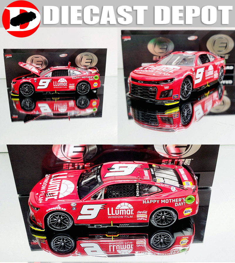 CHASE ELLIOTT 2023 DARLINGTON RETRO (BILL ELLIOTT THROWBACK) #9 CAMARO 1/24  ELITE SERIES DIECAST
