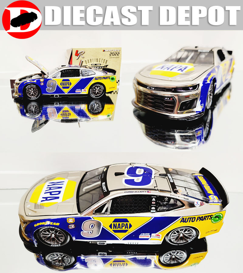 CHASE ELLIOTT 2022 NAPA RETRO DARLINGTON THROWBACK #9 NEXT GEN