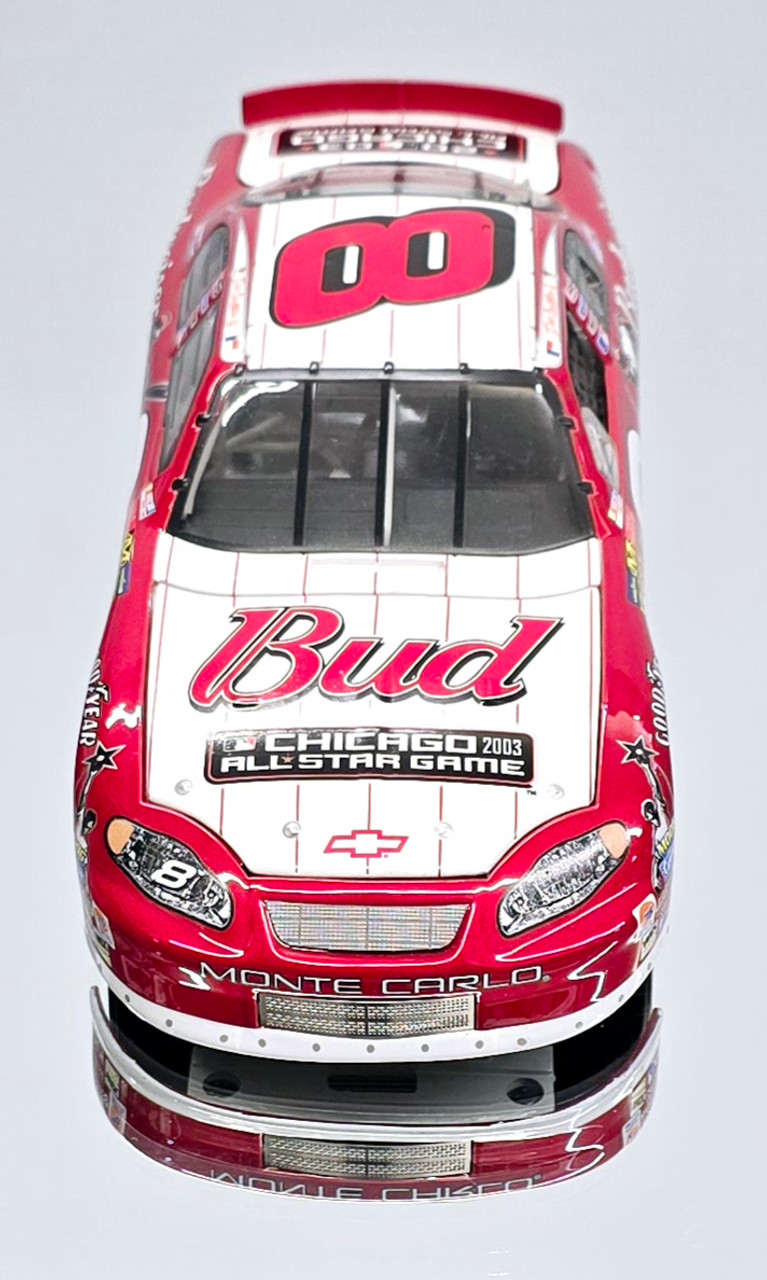 DALE EARNHARDT JR 2003 MLB ALL-STAR BUDWEISER 1/24 ACTION
