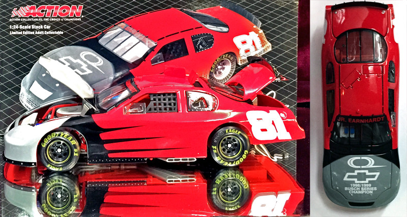 DALE EARNHARDT JR 2005 CHANCE 2 TEST CAR 1/24 ACTION