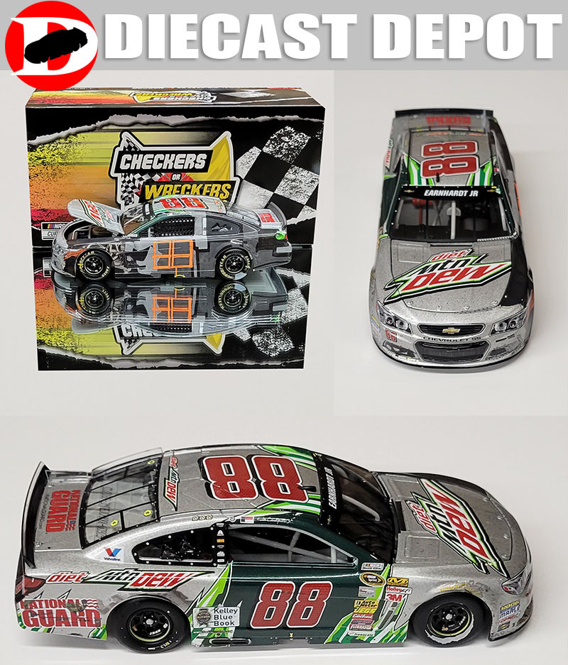 DALE EARNHARDT JR 2014 BRISTOL RACED VERSION