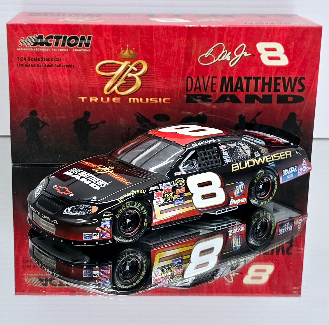 NASCAR Dale Earnhardt Jr. 1/24スケール DALE EARNHARDT JR 2001 1ST TALLADEGA WIN NO BULL RACED 9/11