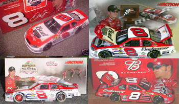 DALE EARNHARDT JR 4 FOR 2004 1/24 SCALE ACTION COMBINATION