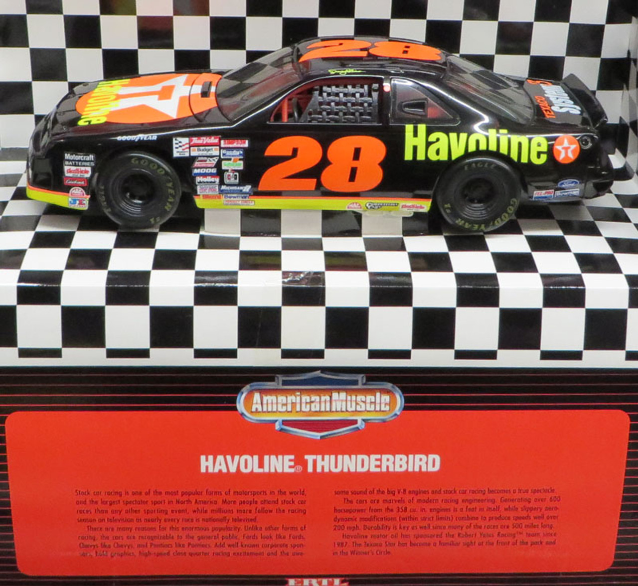 DAVEY ALLISON 1993 HAVOLINE 1/18 AMERICAN MUSCLE