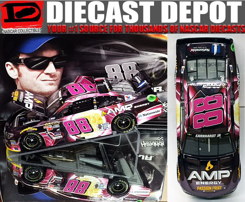 DALE EARNHARDT JR 2015 AMP PASSION FRUIT COLOR CHROME 1/24 ACTION