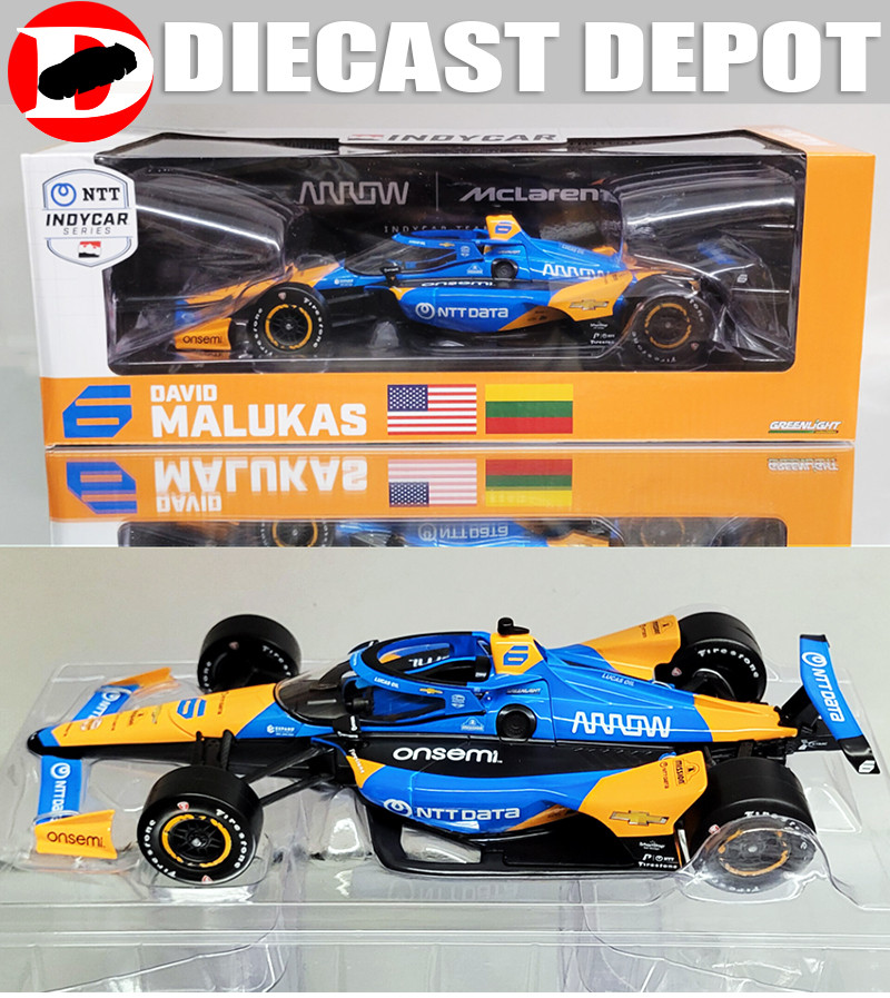 DAVID MALUKAS 2024 ARROW MCLAREN #6 NTT INDYCAR SERIES 1/18