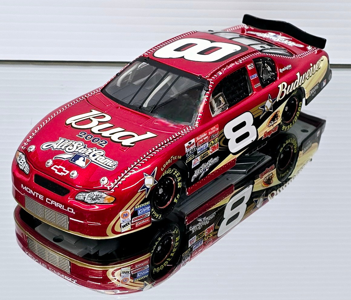 DALE EARNHARDT JR 2002 MLB ALL-STAR BUDWEISER 1/24 ACTION NASCAR
