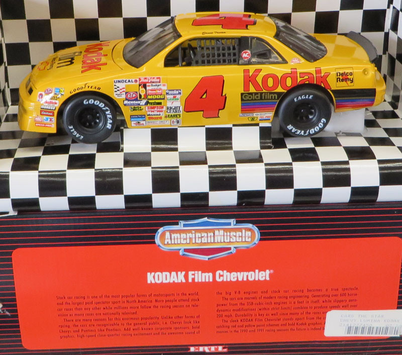 ERNIE IRVIN 1992 KODAK 1/18 AMERICAN MUSCLE