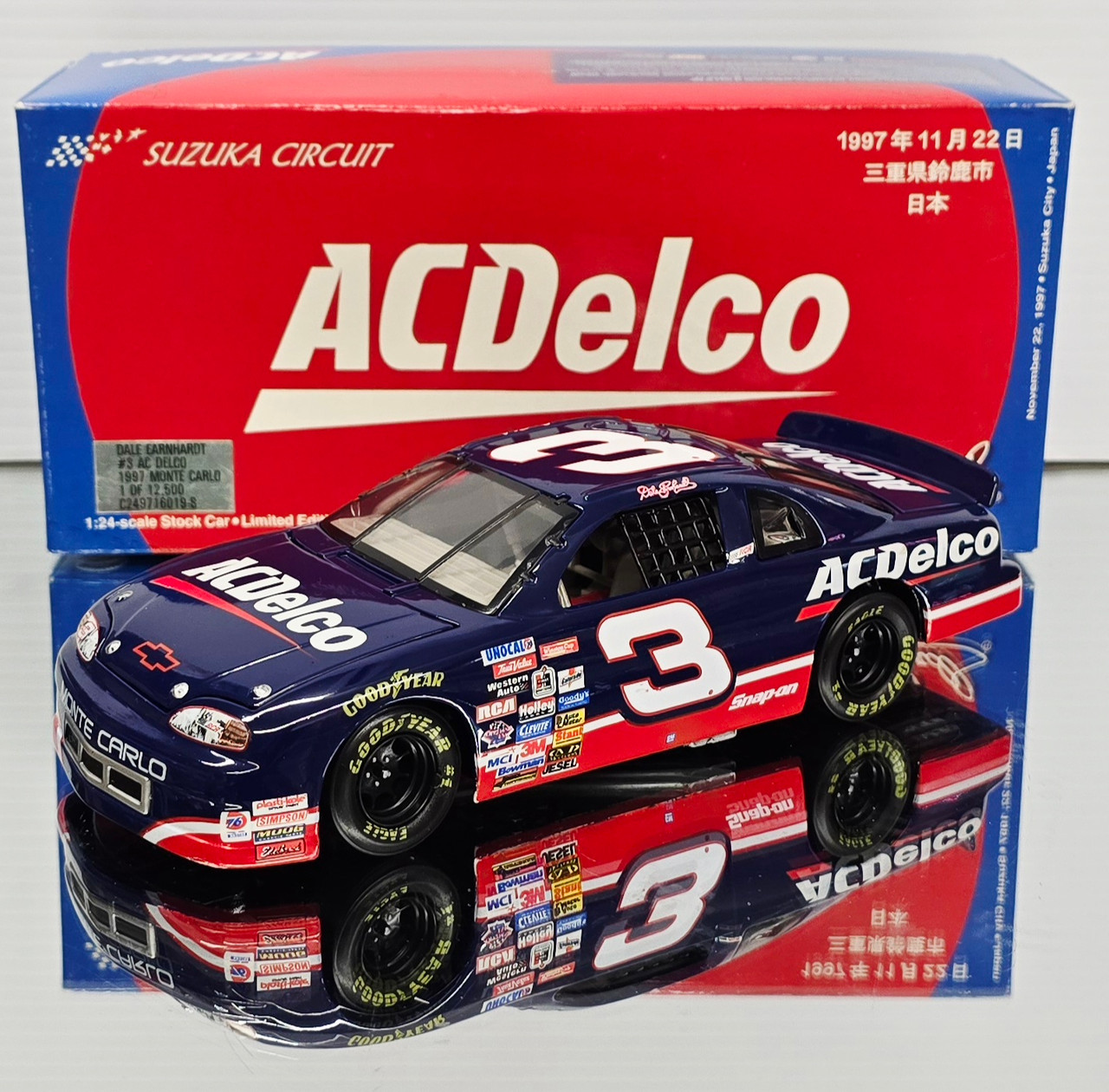 DALE EARNHARDT SR 1997 AC DELCO JAPAN 1/24 ACTION DIECAST