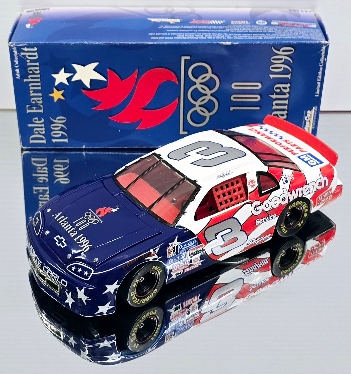 1996アトランタ五輪記念　DIE-CAST MODEL COLLECTION dale-earnhardt-sr-1996-ac-