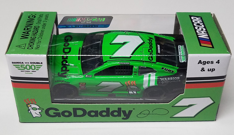 DANICA PATRICK 2018 GODADDY #7 CAMARO FINAL RIDE 1/64 ACTION
