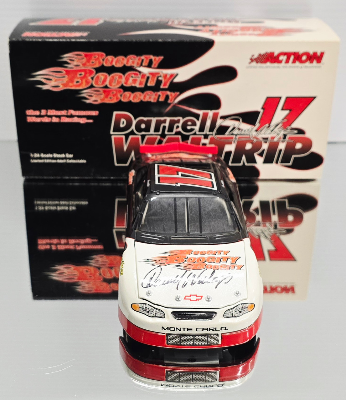 AUTOGRAPHED DARRELL WALTRIP 2003 BOOGITY BOOGITY BOOGITY 1/24 ACTION