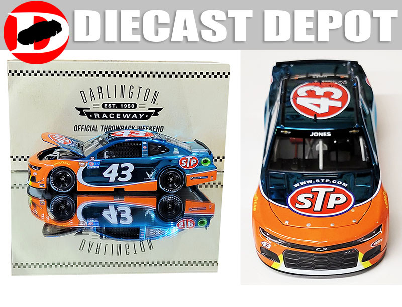 ERIK JONES 2021 DARLINGTON RETRO STP (JOHN ANDRETTI THROWBACK) #43