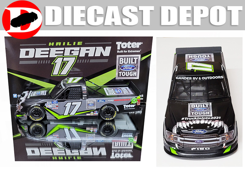 Modellino Diecast 1:64 Hailie Deegan Ford F-150 – Lionel #1 Wastequip Darlington Throwback 2022