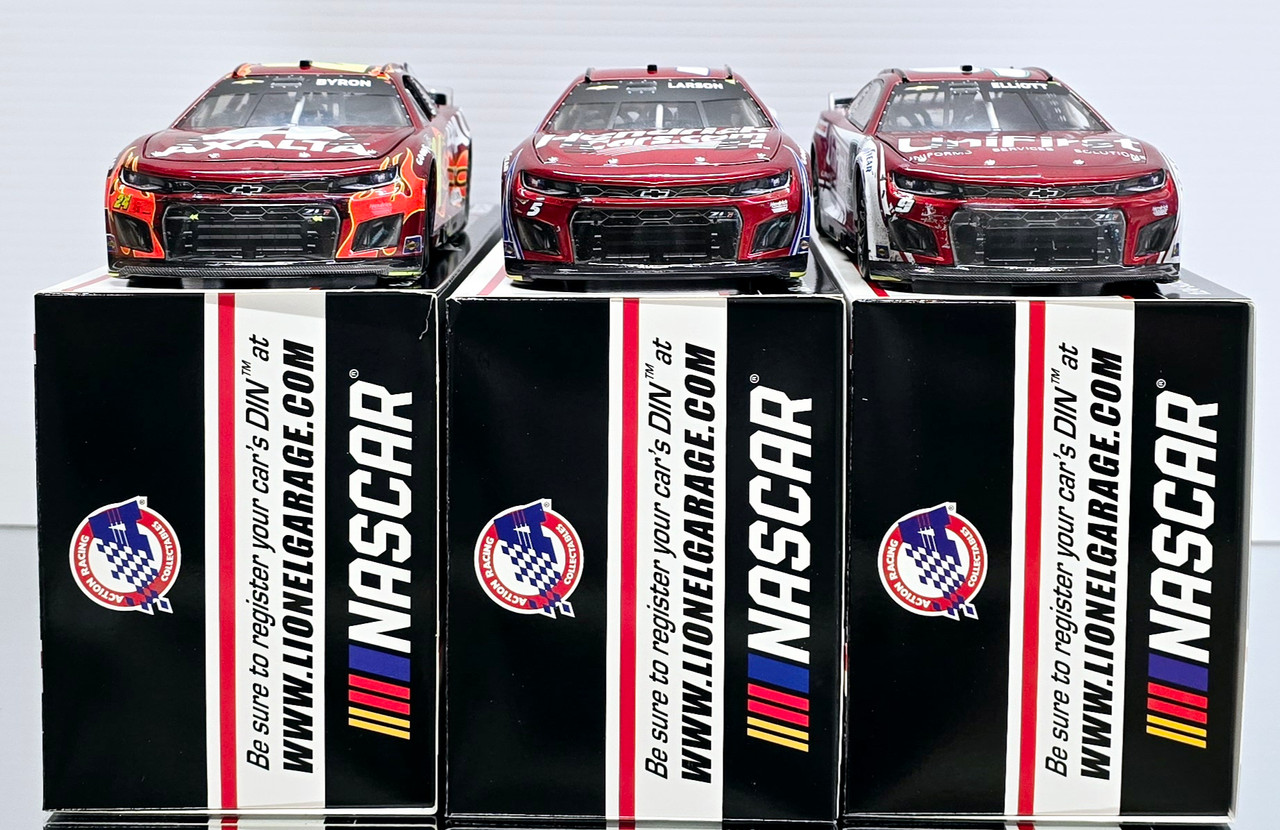 House on the Hill 3点セット HENDRICK MOTORSPORTS 1-2-3 FINISH MARTINSVILLE 3-CAR SET 1