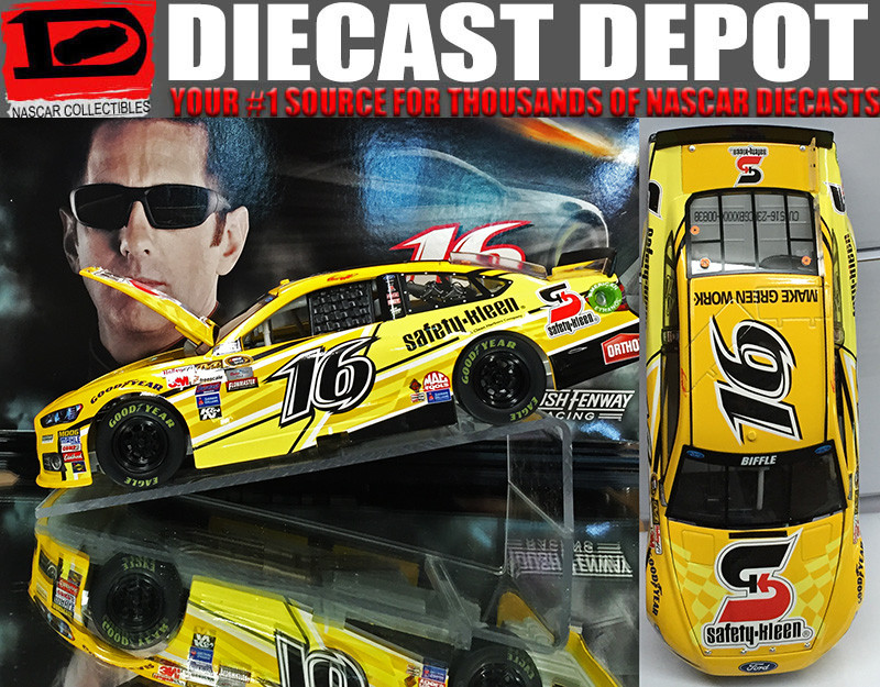 GREG BIFFLE 2015 SAFETY KLEEN 1/24 ACTION GS