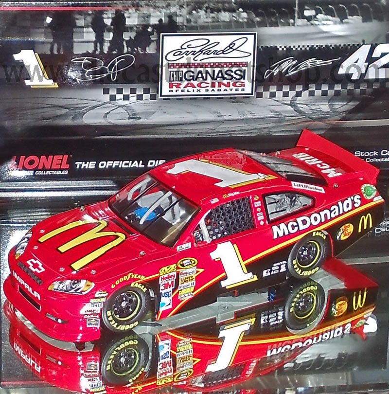 JAMIE MCMURRAY 2012 MCDONALDS 1/24 ACTION
