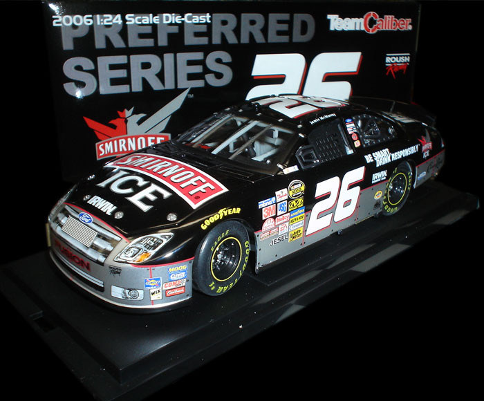JAMIE MCMURRAY 2006 SMIRNOFF 1/24 TEAM CALIBER PREFERRED