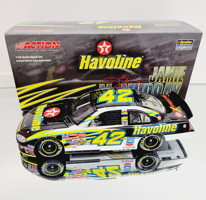 JAMIE MCMURRAY 2003 HAVOLINE 1/24 RCCA CLEAR WINDOW BANK