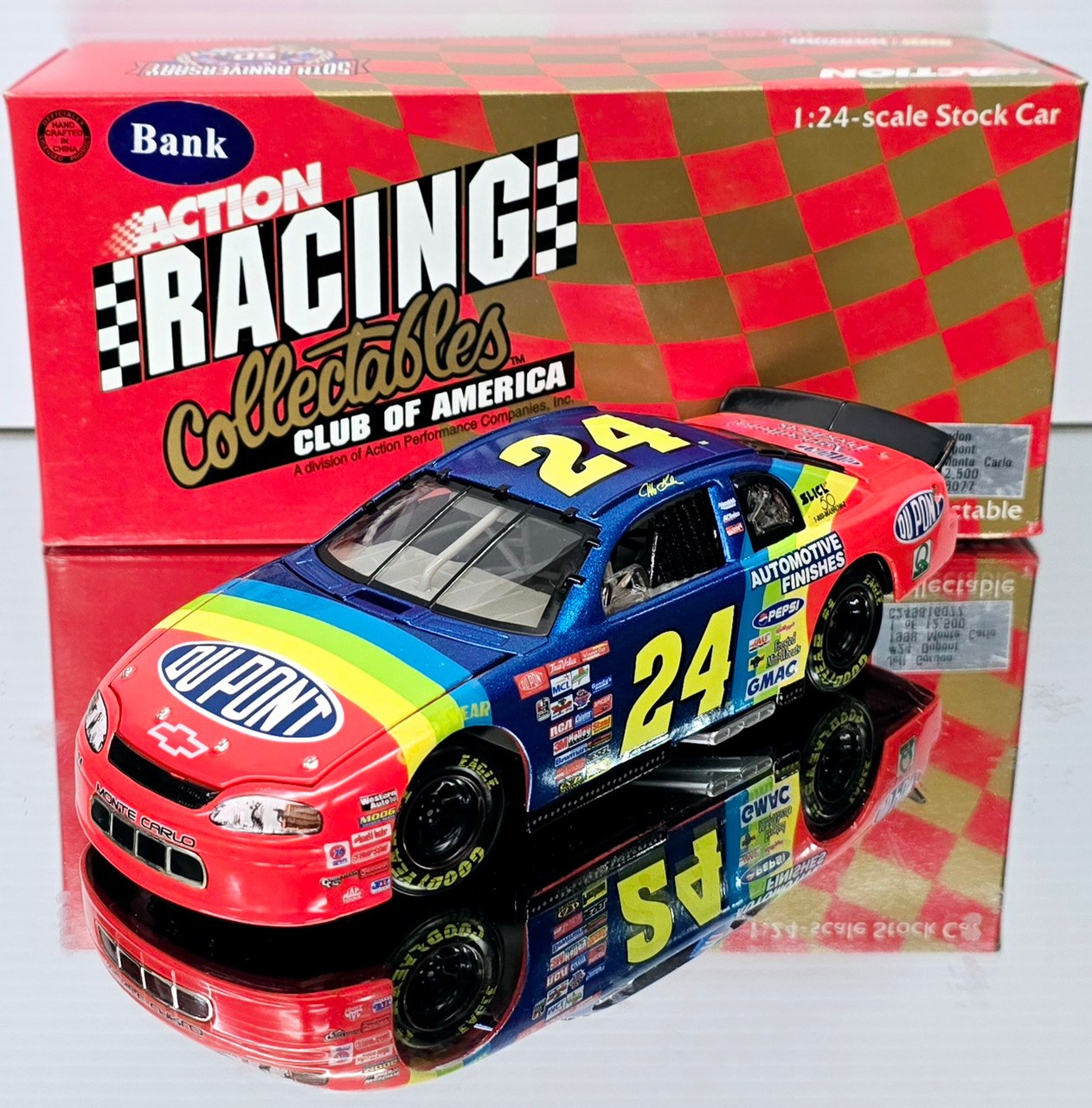 JEFF GORDON 1998 DUPONT 1/24 RCCA CWB DIECAST
