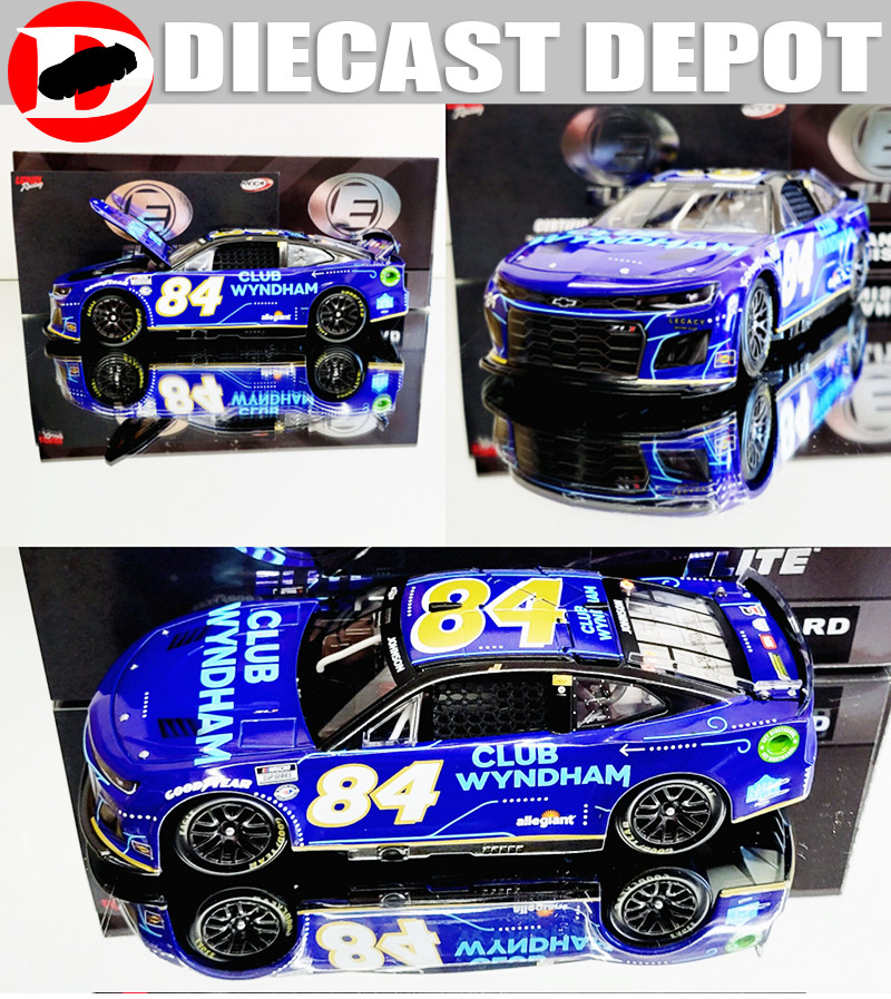 JIMMIE JOHNSON 2023 CLUB WYNDHAM #84 CAMARO 1/24 ELITE SERIES DIECAST