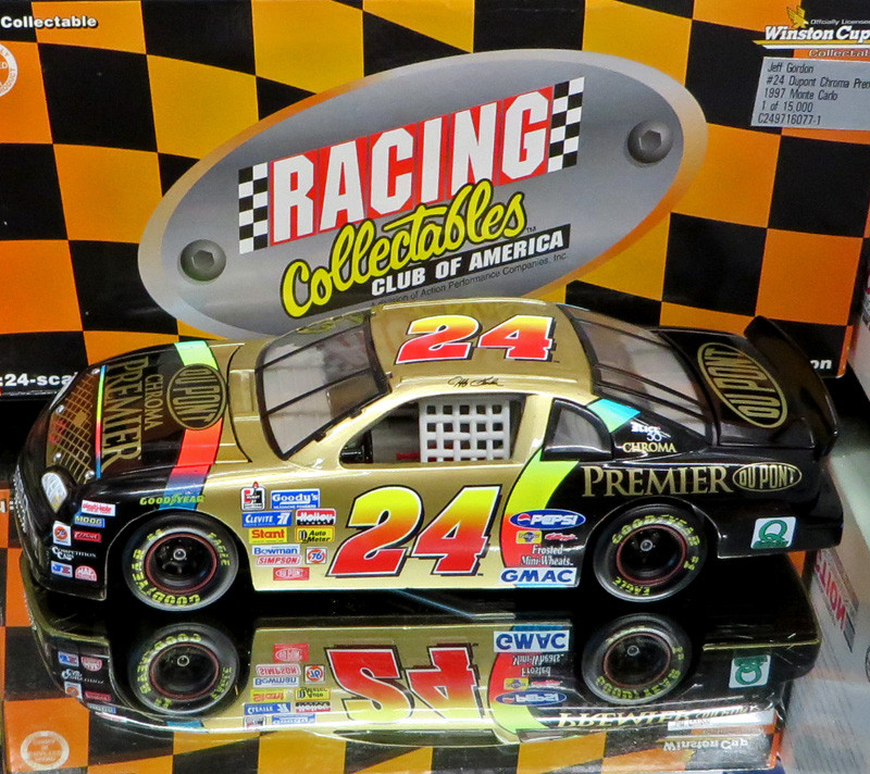 JEFF GORDON 1997 CHROMA PREMIER MONTE CARLO 1/24 ACTION