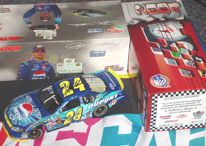タロサページ　SCO-143/CD JEFF GORDON 2004 1/24 SCALE PEPSI TALLADEGA SHARDS RACED VERSION