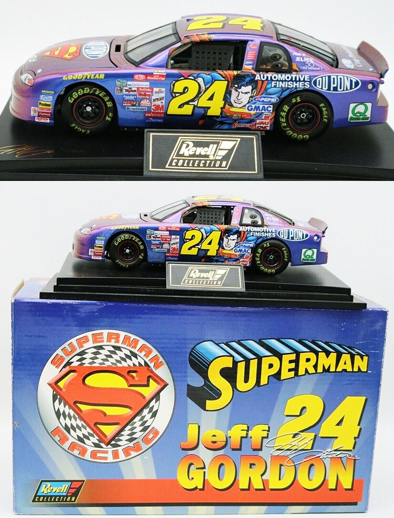 JEFF GORDON 1999 SUPERMAN DUPONT 1/24 REVELL