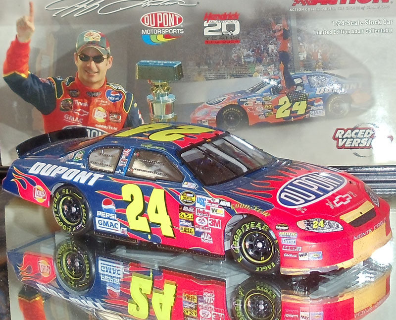 JEFF GORDON 2004 BRICKYARD WIN RACED VERSION 1/24 RCCA CLUB