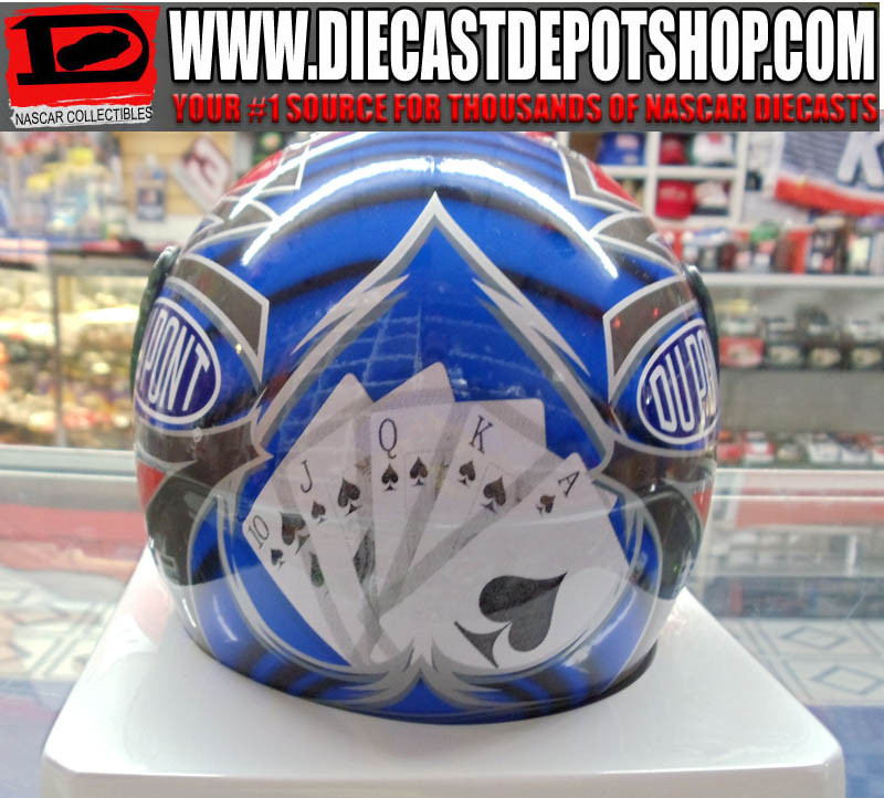 Jeff Gordon Mini Helmet Jeff Gordon Signed DuPont-Hendrick (Final