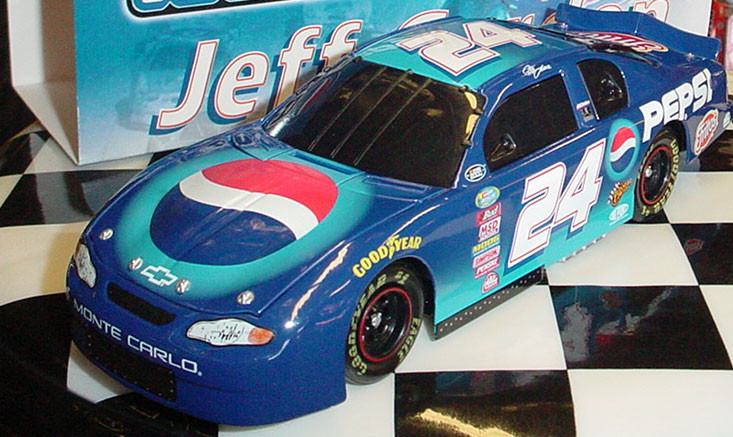 JEFF GORDON 2000 PEPSI RACING BWB 1/24 ACTION