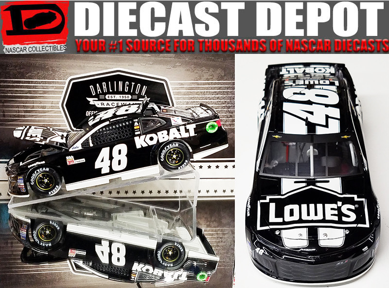 JIMMIE JOHNSON 2018 DARLINGTON RETRO KOBALT TOOL/ LOWES (HENDRICK