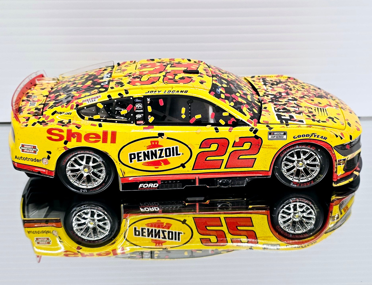 JOEY LOGANO 2024 ALLSTAR RACE NORTH WILKESBORO WIN SHELL RACED