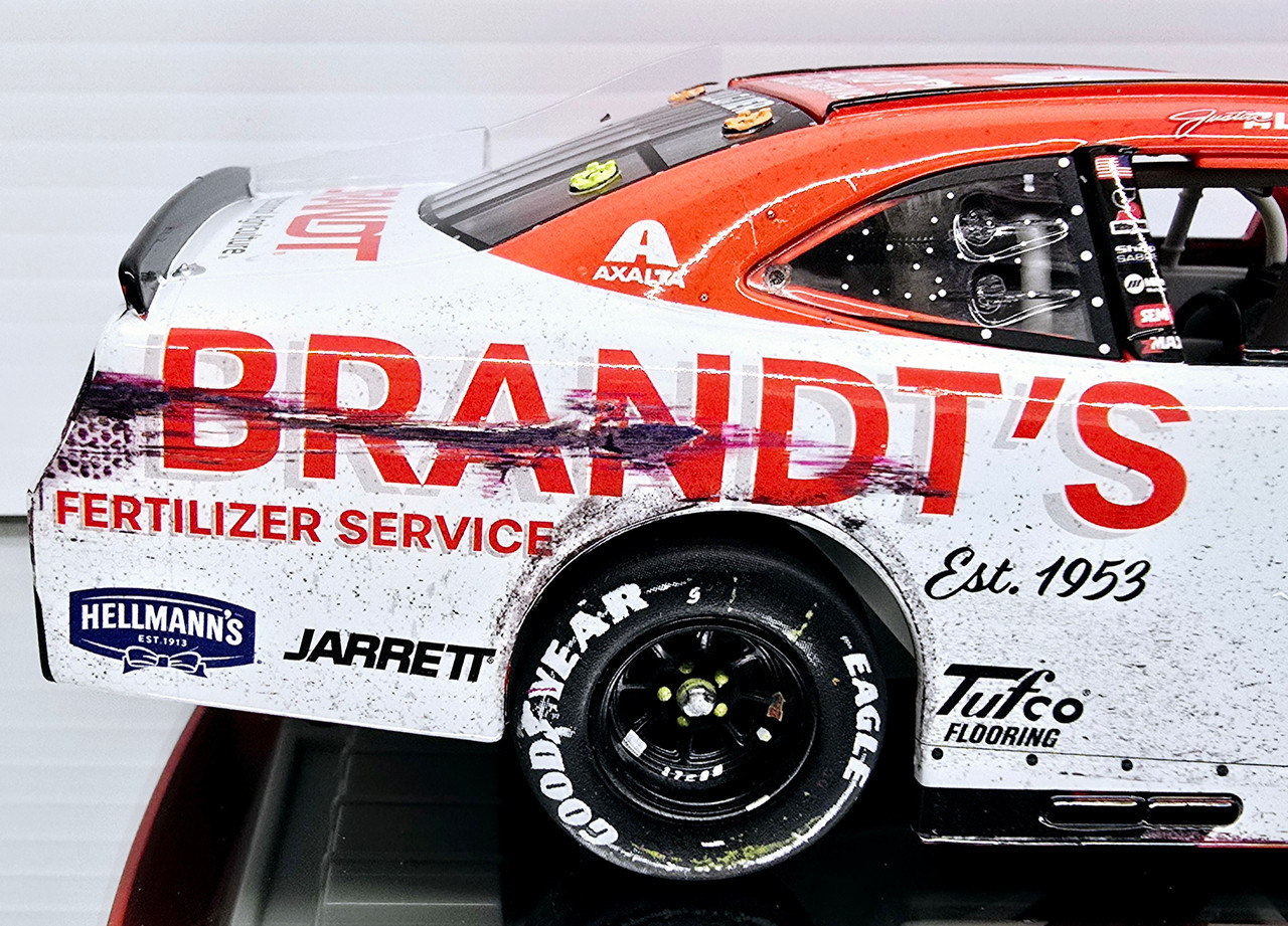 JUSTIN ALLGAIER 2024 DARLINGTON WIN RACED VERSION BRANDT