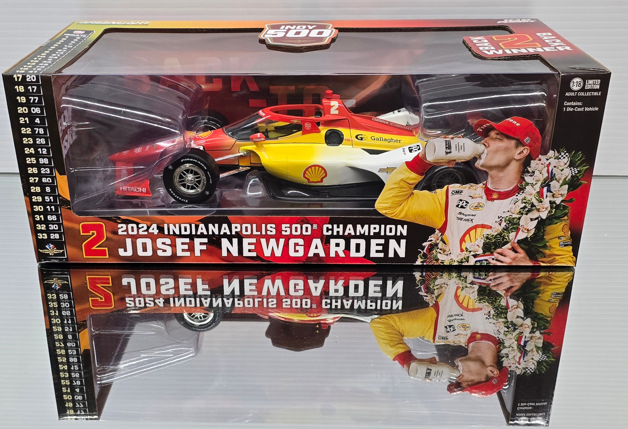 JOSEF NEWGARDEN 2024 TEAM PENSKE #2 SHELL OIL INDIANAPOLIS